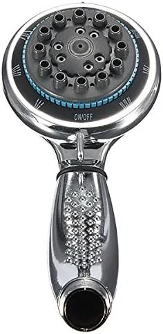 ست دوش دستی حمام کروم 5 حالته با شلنگ 1.5 متری مناسب برای منزل