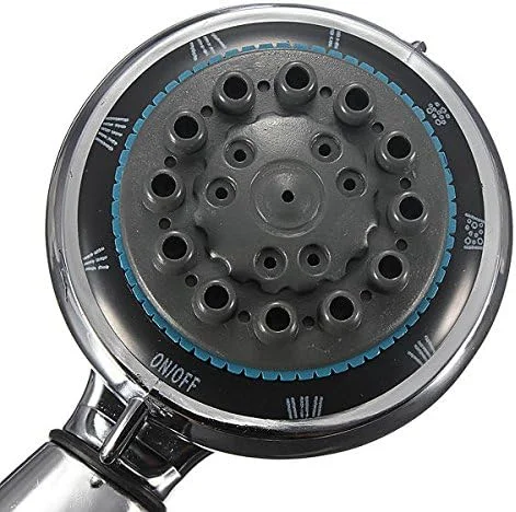 ست دوش دستی حمام کروم 5 حالته با شلنگ 1.5 متری مناسب برای منزل