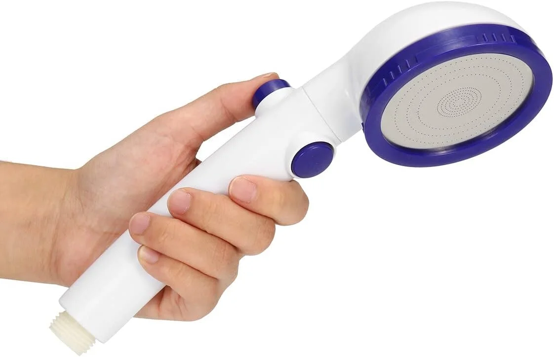 دوش دستی فشاری Acofuns با یک دکمه توقف آب، نازل دوش خانگی، نازل دوش بارانی