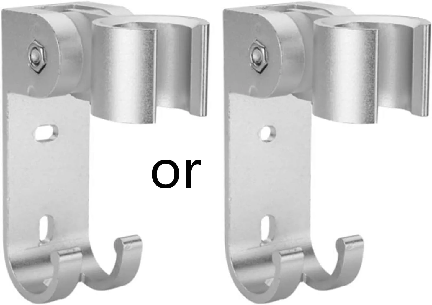 نگهدارنده دوش قابل تنظیم با قلاب، دوش دیواری ضد آب برای حمام، نگهدارنده سر دوش دستی با قابلیت چرخش