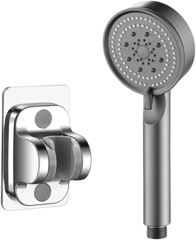 سردوش حمام قابل تنظیم با 5 حالت، مشکی، فشار قوی، صرفه جویی در آب، سردوش دستی مدرن حمام، آبی سردوش حمام قابل تنظیم با 5 حالت، مشکی، فشار قوی، صرفه جویی در آب، سردوش دستی مدرن حمام، آبی