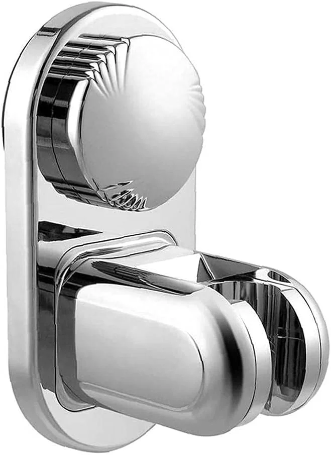 نگهدارنده سر دوش قابل تنظیم با مکش قوی، گیره دیواری برای دوش دستی، قفسه حمام نگهدارنده سر دوش قابل تنظیم با مکش قوی، گیره دیواری برای دوش دستی، قفسه حمام