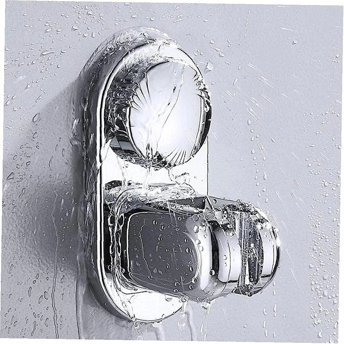 نگهدارنده سر دوش قابل تنظیم با مکش قوی، گیره دیواری برای دوش دستی، قفسه حمام