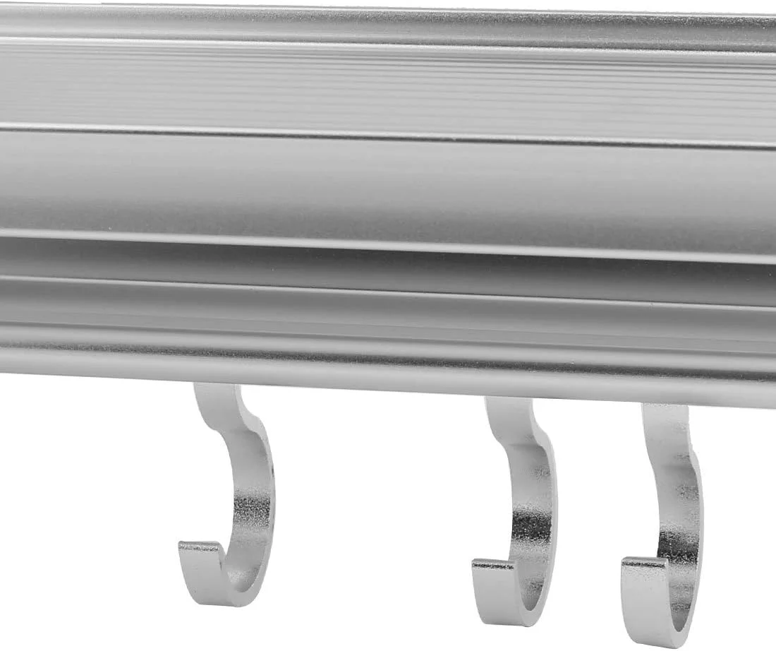 ست میله لغزنده آلومینیومی با سردوش ABS پنج حالته و شلنگ 150 سانتی‌متری