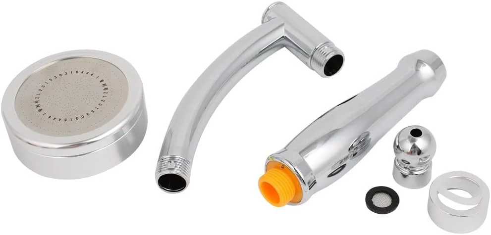 سر دوش دستی آلیاژ آلومینیوم با قطر رزوه نر G1/2 اینچ (تجهیزات منزل) به همراه دسته جداشدنی