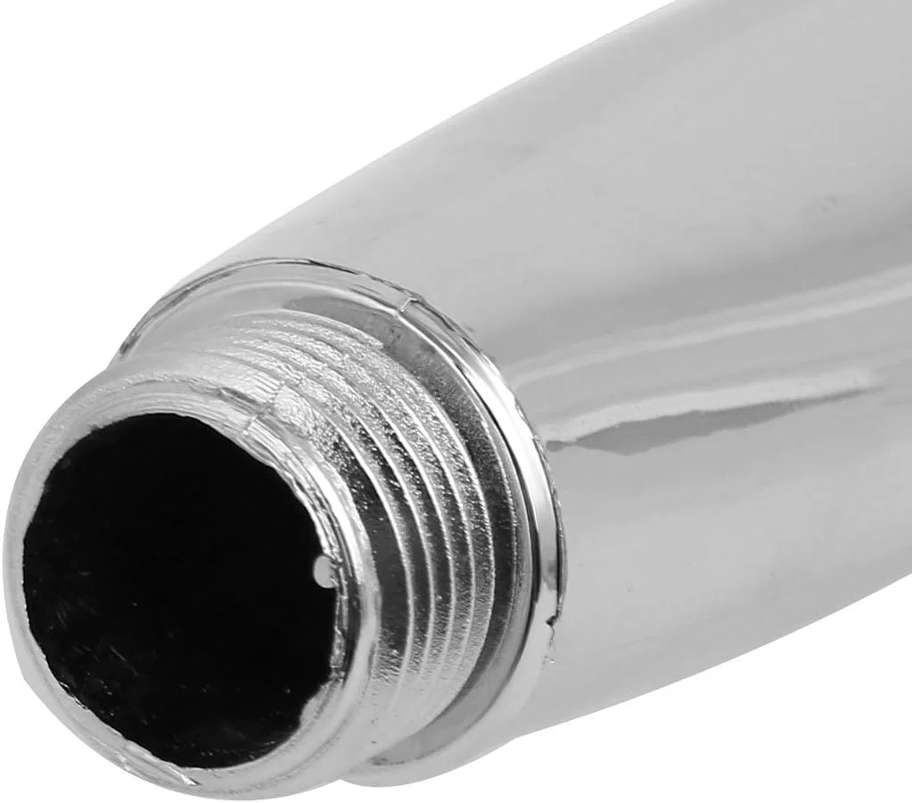 سردوش دستی گرد پاشش آب مناسب حمام (تجهیزات منزل)، طول 230 میلی متر، رنگ نقره ای