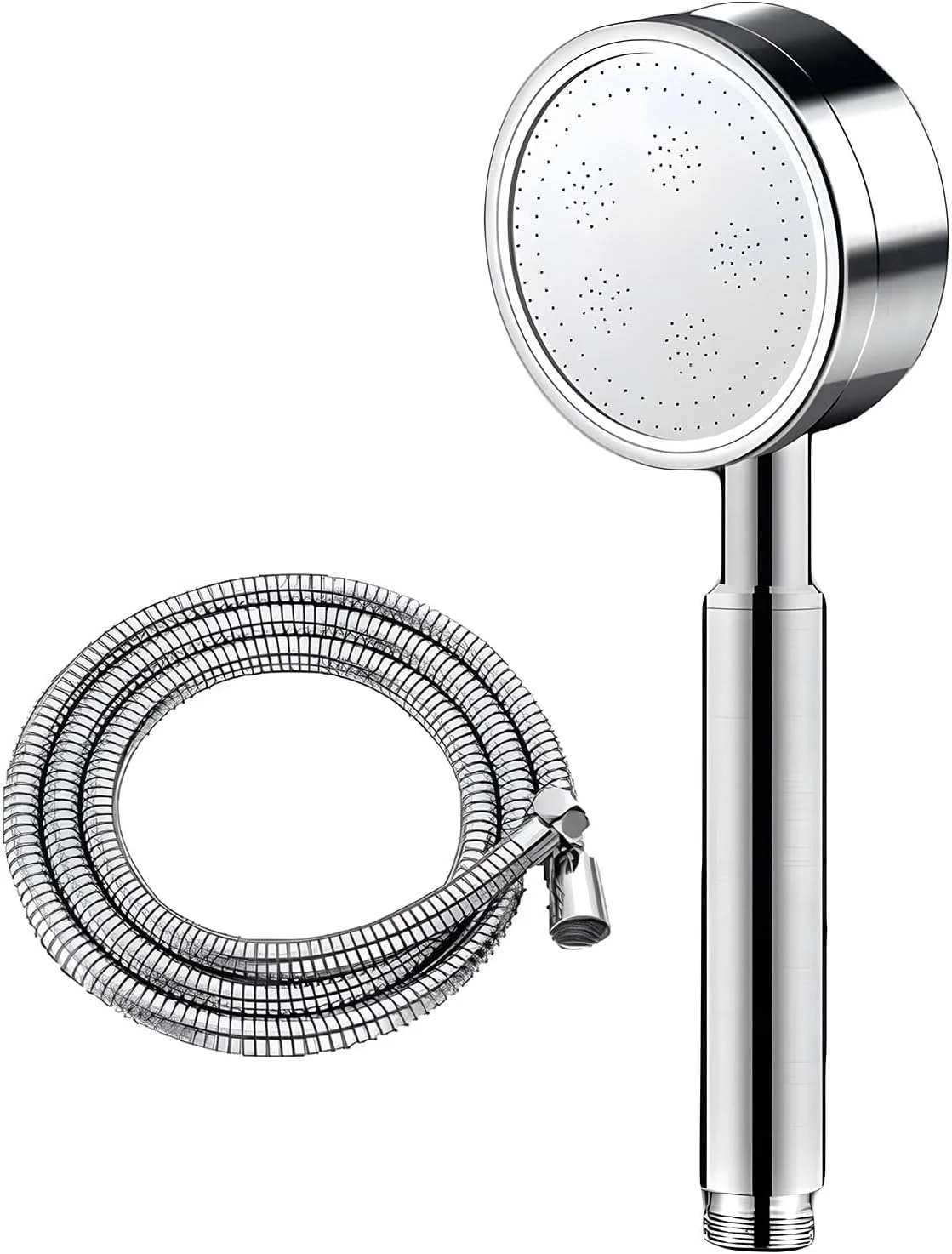 سردوش حمام Aputue، سردوش دستی جداشدنی با فشار آب بالا و صرفه جویی در مصرف آب، سردوش فیلتردار تصفیه کننده آب و حذف کننده کلر با شلنگ 1.5 متری برای حمام، سردوش با 5 حالت