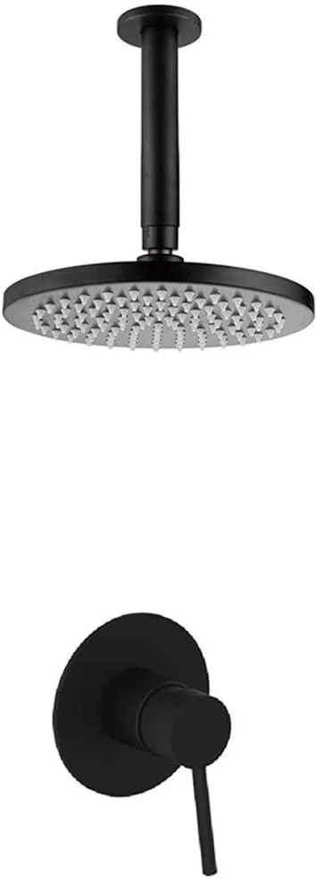 ست دوش دستی ARAST، ست دوش تک دستگیره، دوش بالانس فشار، سردوش حمام 8 اینچی (نوع شیر دوش: شیرآلات دوش دیواری) شیرآلات استنلس LEOWE