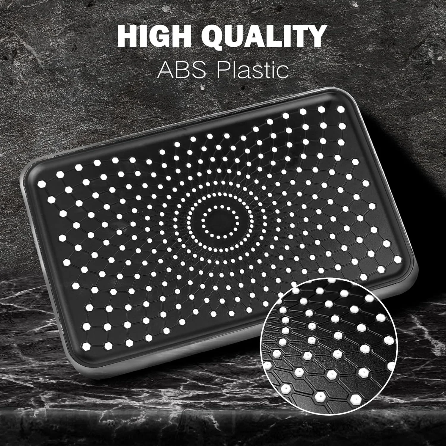 سردوش بارانی 14 اینچی Ashwanth به همراه اسپری دستی فشار قوی، سردوش بارانی با 328 نازل و شلنگ 70 اینچی به همراه بازوی قابل تنظیم