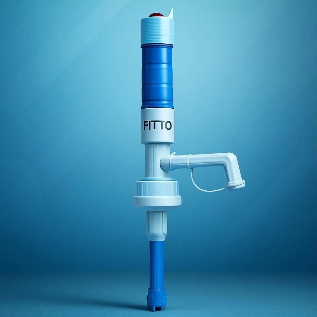 پمپ آب باتری خور فیتو، آبی - طراحی جمع و جور با نرخ جریان 3.5-4 لیتر در دقیقه، ایده آل برای توزیع آب و انتقال مایعات