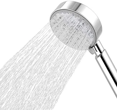 سردوش چند لایه آبکاری شده پنج حالته دستی لوازم جانبی حمام نازل گرد فیلتر