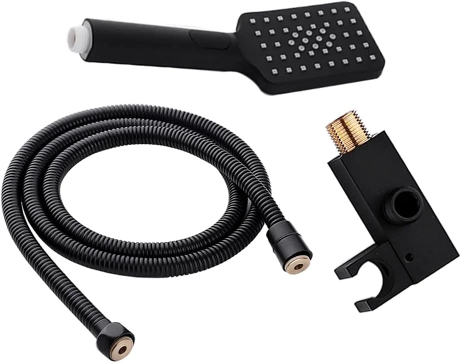 سردوش بارانی مربعی، دوش دستی حمام، نگهدارنده قابل تنظیم دوش، دوش دستی صرفه جویی در آب با 3 حالت