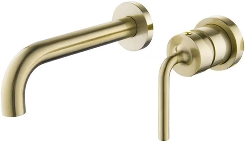 ست شیر دوش دستی حمام، ست شیرآلات دوش با عملکرد دوگانه، طلایی برس خورده حمام، ست دوش دیواری سر دوش حمام