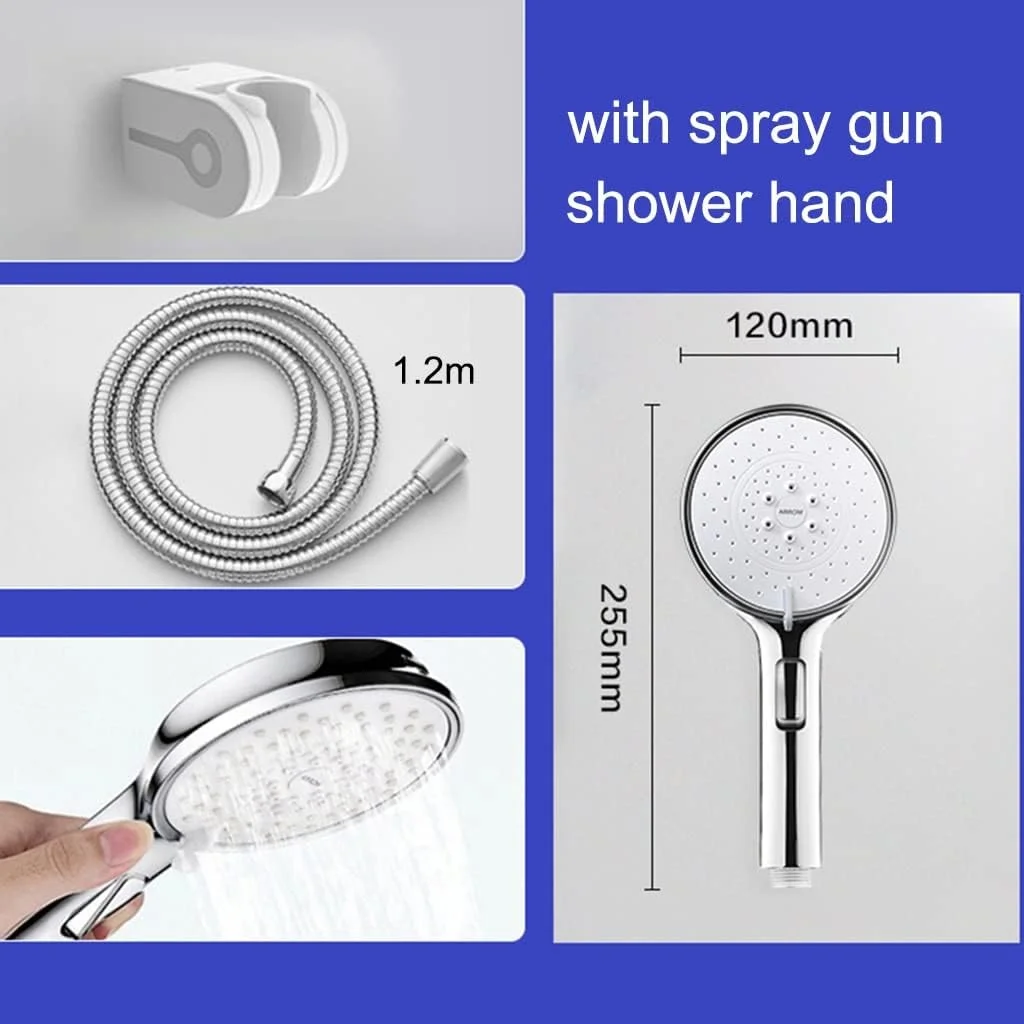ست سر دوش حمام، سر دوش دستی، سر دوش های تحت فشار با 3 حالت اسپری، برای اسپا