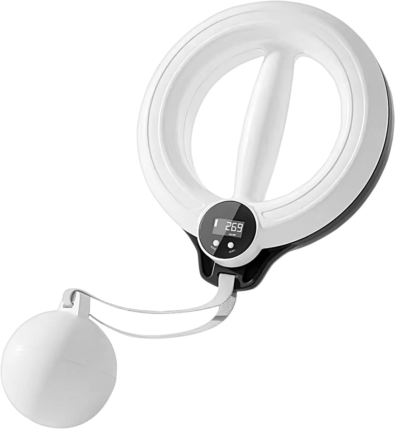 تقویت کننده ساعد - تمرین دهنده ساعد چرخشی 360 درجه - تجهیزات ورزشی با نمایشگر LED برای تمرین عضلات، تناسب اندام، چربی سوزی، باشگاه خانگی