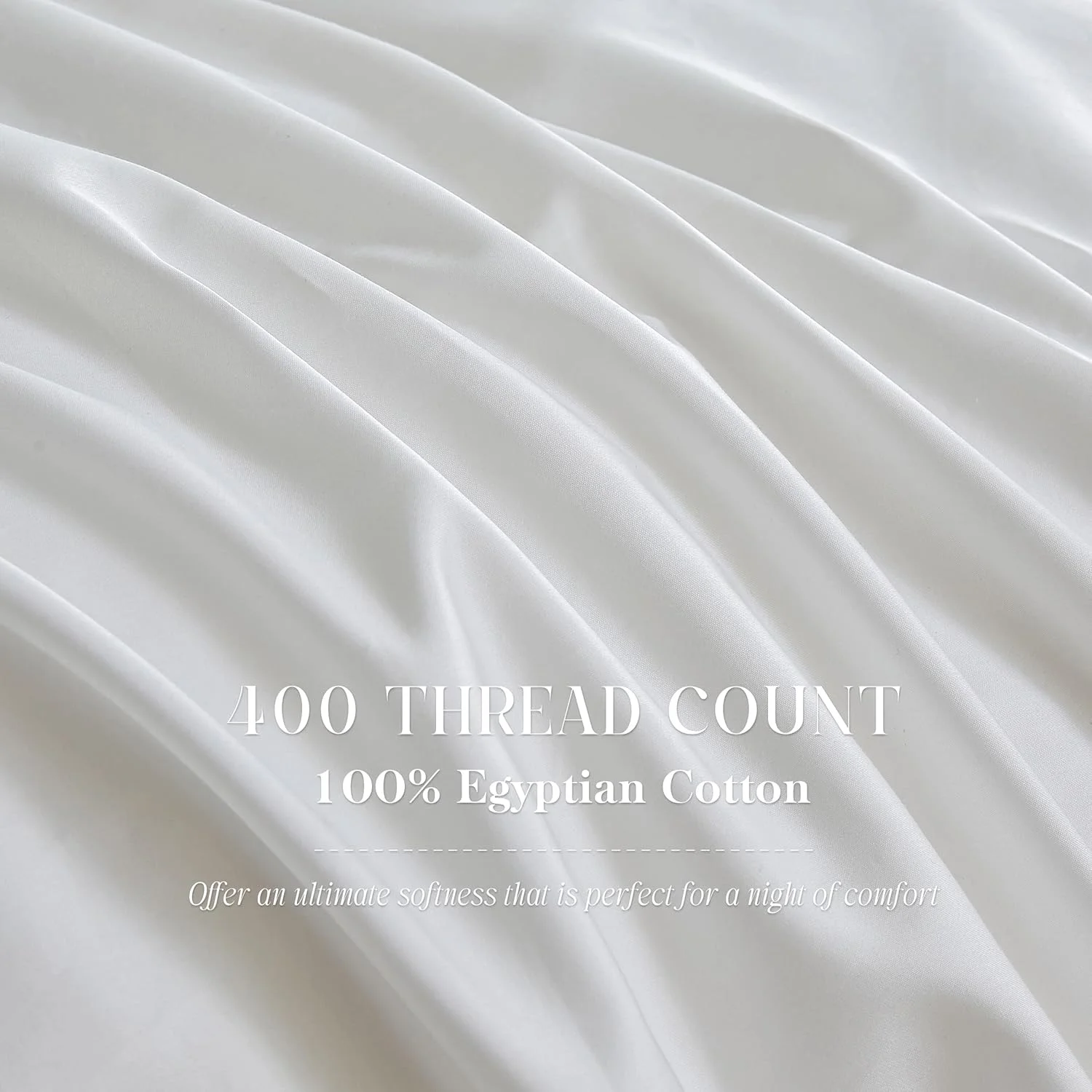 ملحفه های کویین 100% پنبه مصری با تراکم 400، ست 4 تکه با الیاف بلند، بافت ساتن نرم و خالص - پاکت عمیق 16 اینچی (40 سانتی متر) خنک کننده، ملحفه تخت خواب لوکس با دوخت دوبل (سفید، کویین) ملحفه های کویین 100% پنبه مصری با تراکم 400، ست 4 تکه با الیاف بلند، بافت ساتن نرم و خالص - پاکت عمیق 16 اینچی (40 سانتی متر) خنک کننده، ملحفه تخت خواب لوکس با دوخت دوبل (سفید، کویین)