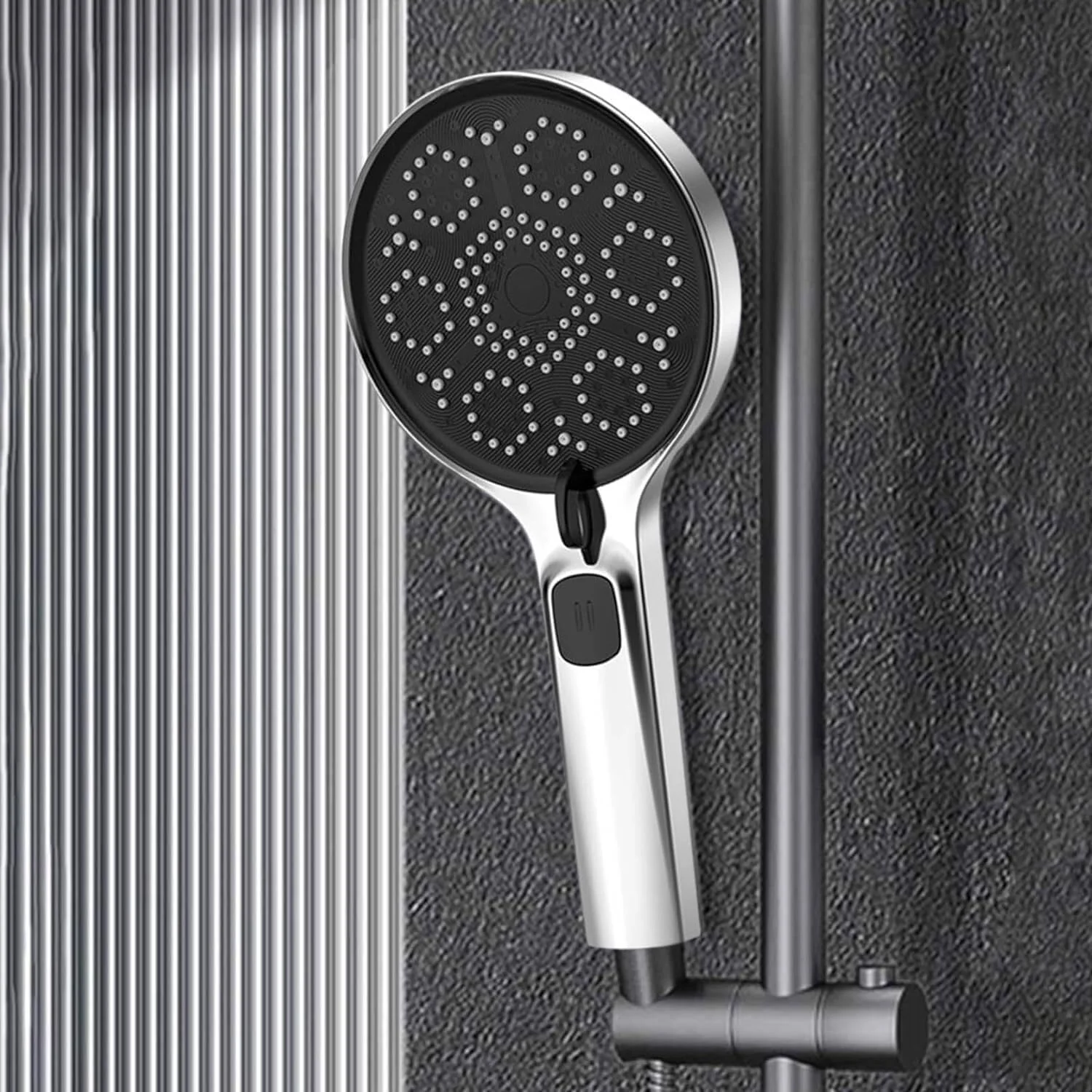 سردوش حمام دستی، سردوش - سردوش دستی فشار قوی، ارتقاء یافته با 3 حالت اسپری، صرفه جویی در آب و ضد گرفتگی، مناسب برای سالمندان، کودکان، حیوانات خانگی و نظافت