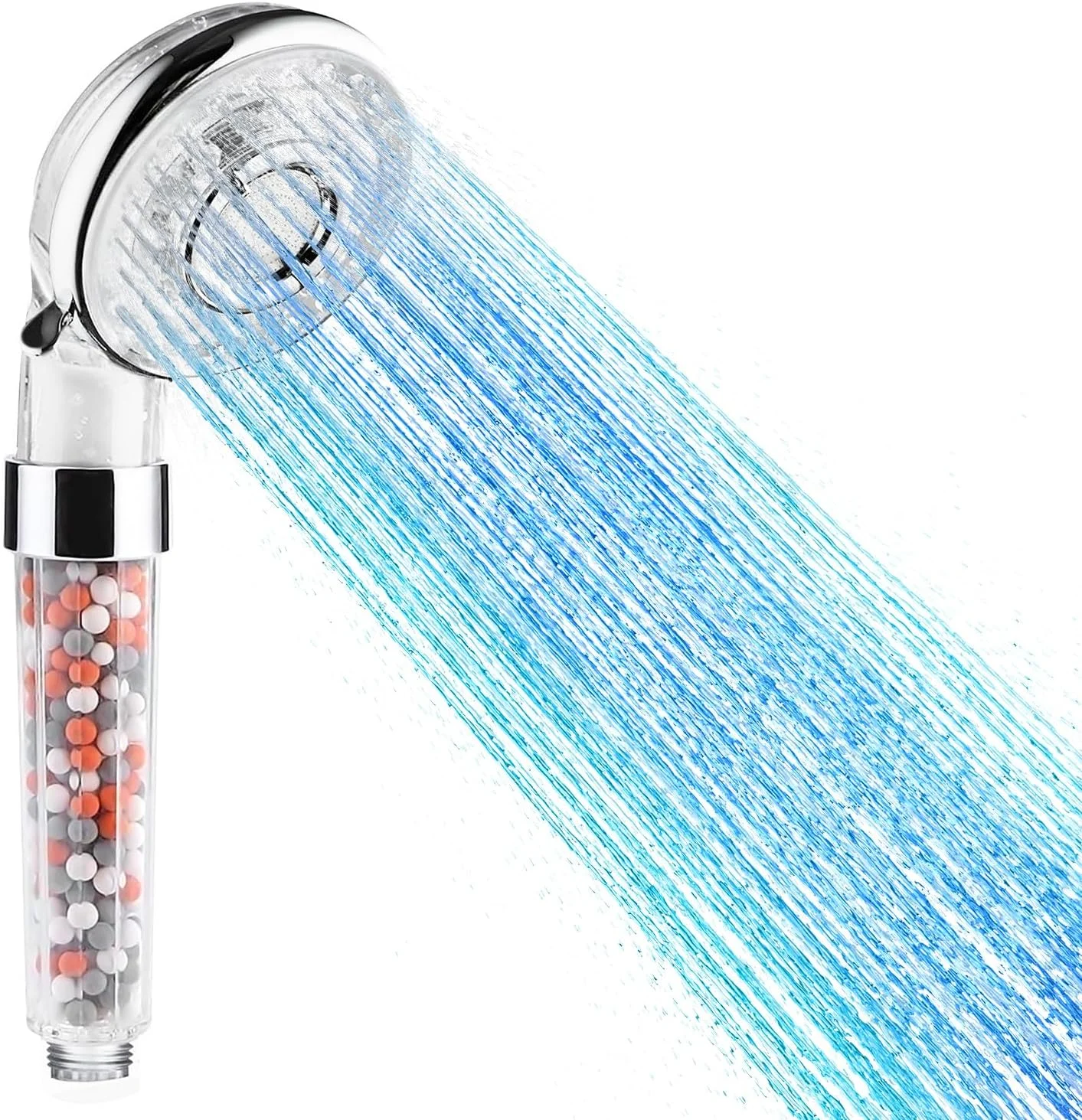 سردوش LED با تغییر رنگ، سردوش دستی با فشار قوی و صرفه جویی در آب، سیستم فیلتراسیون برای پوست و موی خشک، نصب آسان سردوش LED با تغییر رنگ، سردوش دستی با فشار قوی و صرفه جویی در آب، سیستم فیلتراسیون برای پوست و موی خشک، نصب آسان