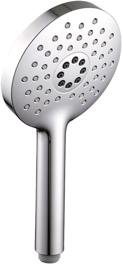 مجموعه سر دوش حمام جداشدنی، 3 حالت اسپری، سر دوش دستی برای استفاده خانگی، سر دوش، توقف آب با یک دکمه، آبکاری