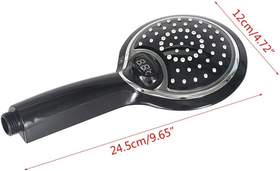 سردوش حمام دیجیتال دستی با سنسور دمای سه رنگ سردوش حمام دیجیتال دستی با سنسور دمای سه رنگ