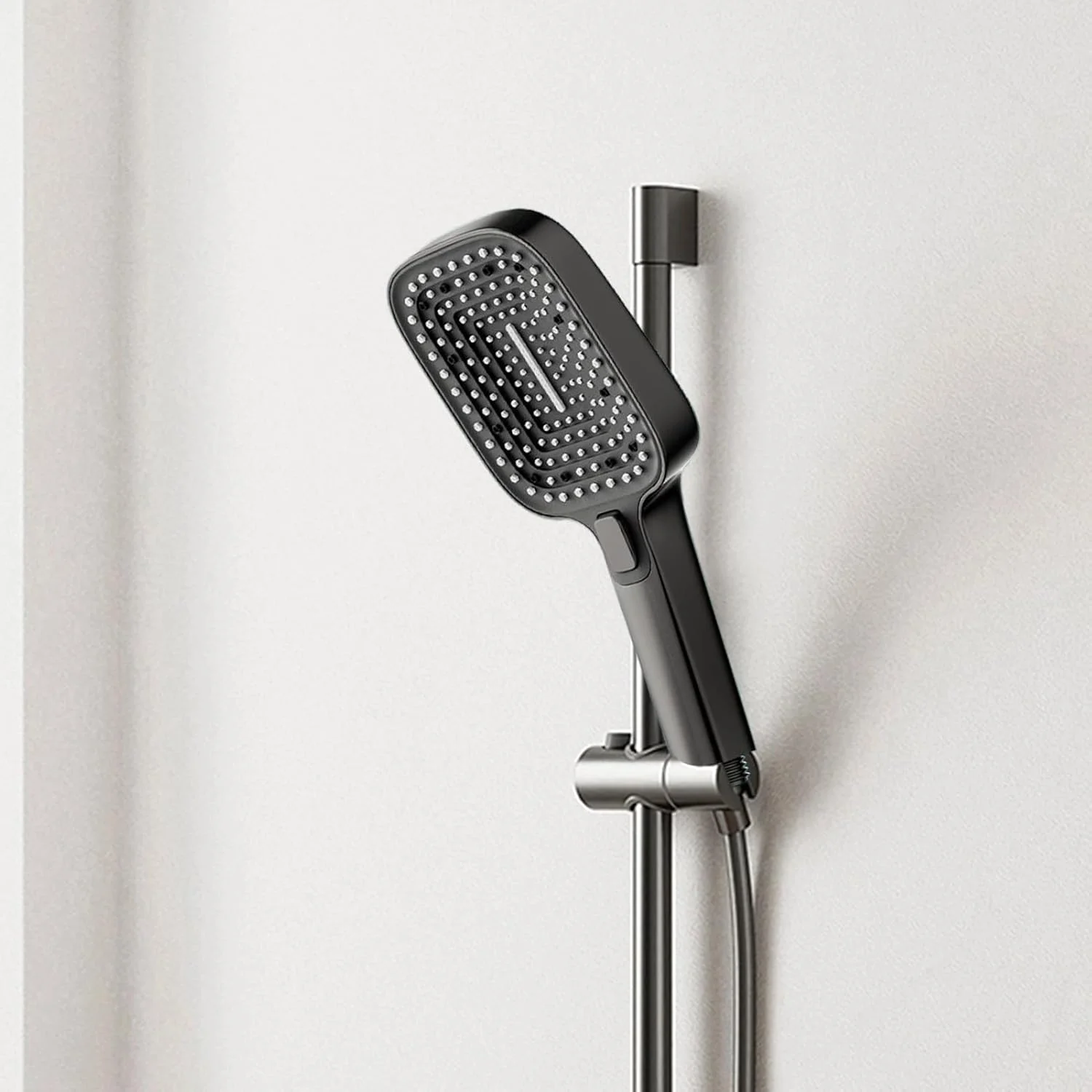 سردوش حمام فشار قوی، سردوش بارانی مربعی با اسپری دستی | لوازم جانبی حمام با حالت های مختلف برای هتل، آپارتمان، خانه، وان حمام، خوابگاه، کودکان، بزرگسالان، حیوانات خانگی و نظافت