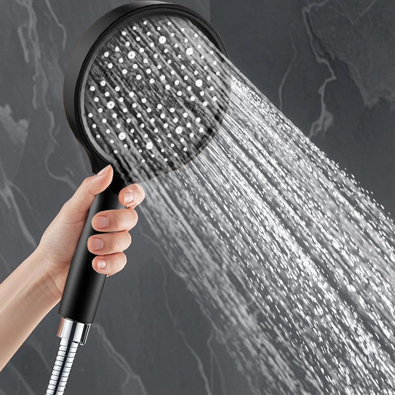 سردوش حمام با سر دوشی دستی - سردوش شستشوی قدرتمند با 7 حالت، لوازم جانبی ضد نشت حمام برای استفاده روزانه در منزل، سرویس بهداشتی، هتل، وان حمام، مسکونی، شستشوی حیوانات خانگی، خانواده سردوش حمام با سر دوشی دستی - سردوش شستشوی قدرتمند با 7 حالت، لوازم جانبی ضد نشت حمام برای استفاده روزانه در منزل، سرویس بهداشتی، هتل، وان حمام، مسکونی، شستشوی حیوانات خانگی، خانواده