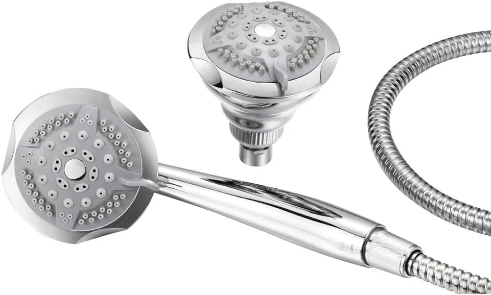 دوش حمام لوکس 19 حالته Dream Spa، سیستم ترکیبی 3 طرفه 2 در 1. ست ترکیبی چند منظوره سردوش/دوش دستی از تولید کننده برتر