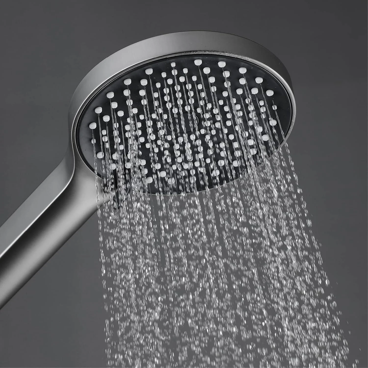 دوش دستی مدرن با کیت میله لغزنده، مجموعه سردوش های دستی جهانی با فشار بالا به همراه شلنگ دوش 1.5 متری