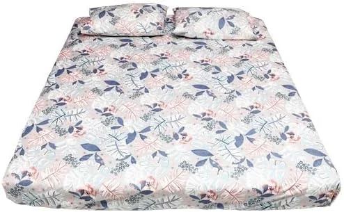 ست ملحفه سه تکه ریشا هوم Dreamweave سایز دو نفره/کویین شامل 1 عدد ملحفه (240x254 سانتی متر)، 2 عدد روبالشتی (50x75 سانتی متر) پلی کتان | روتختی، ملحفه، ست ملحفه، مجموعه ملحفه، ست ملحفه دو نفره