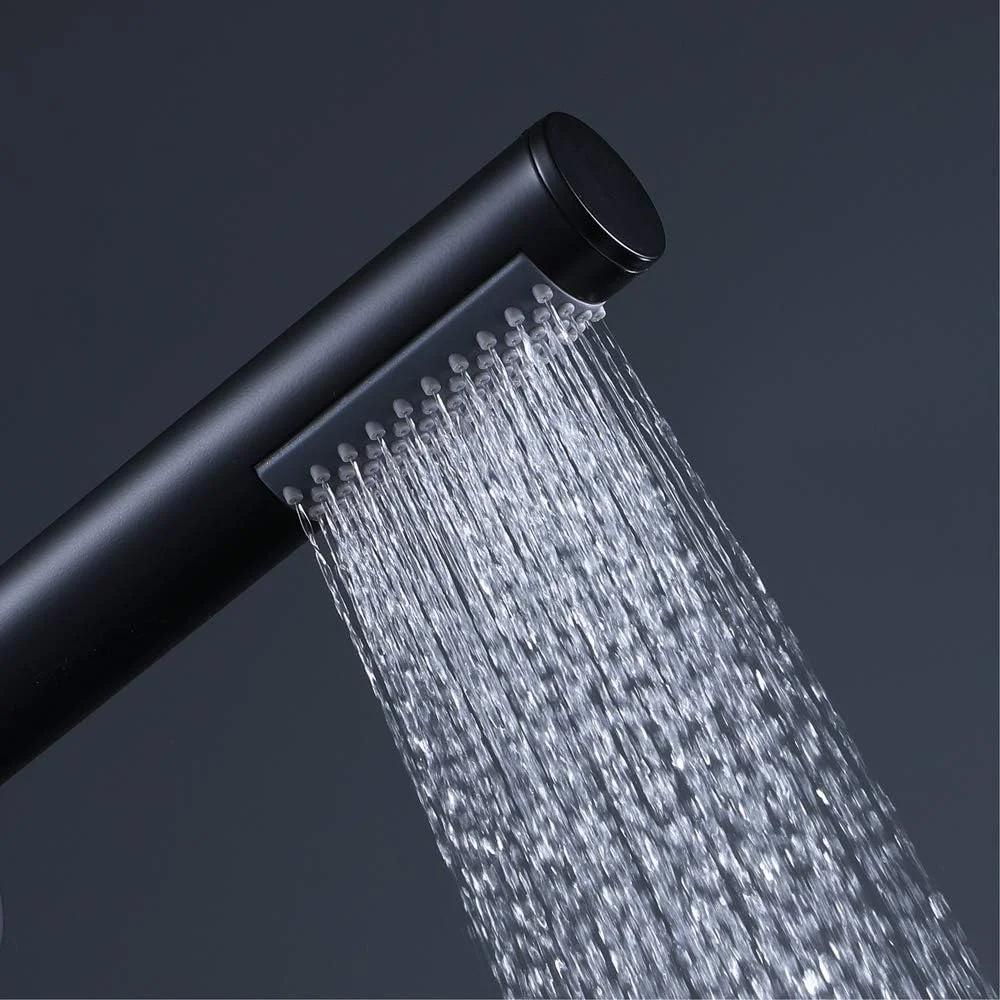 دوش دستی فشار قوی X به همراه میله لغزنده، ست دوش دستی دیواری به همراه شلنگ استیل 1.5 متری، روکش کروم