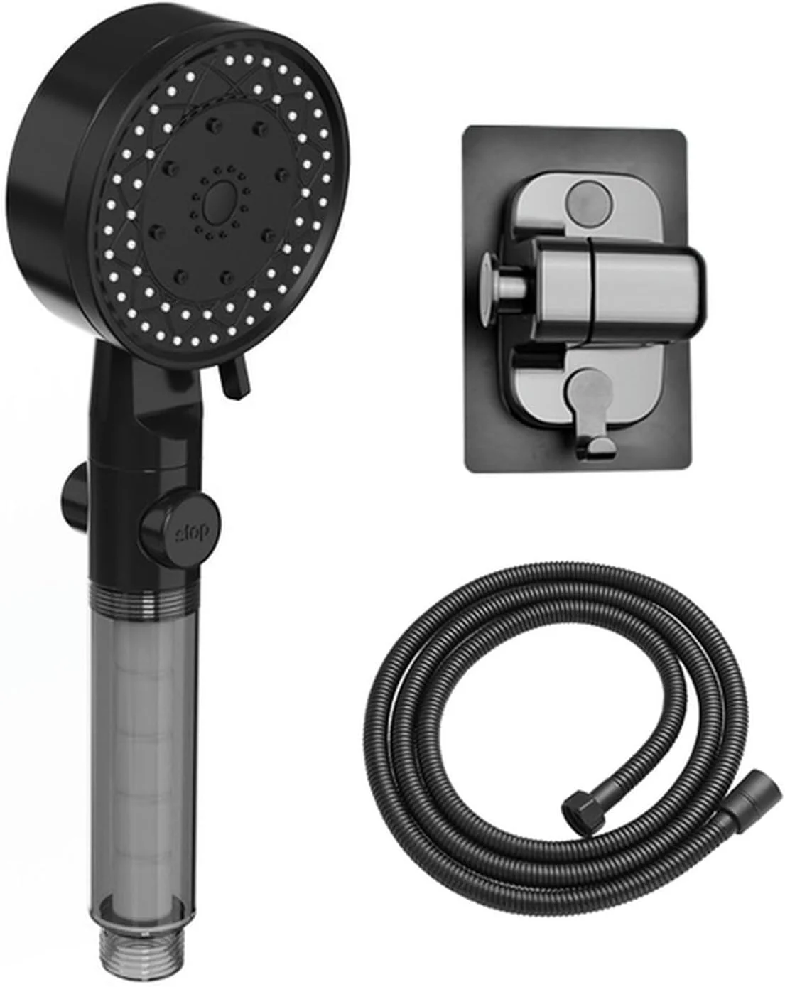 سردوش دستی حمام با فیلتر و فشار قوی، نازل دوش قابل حمل