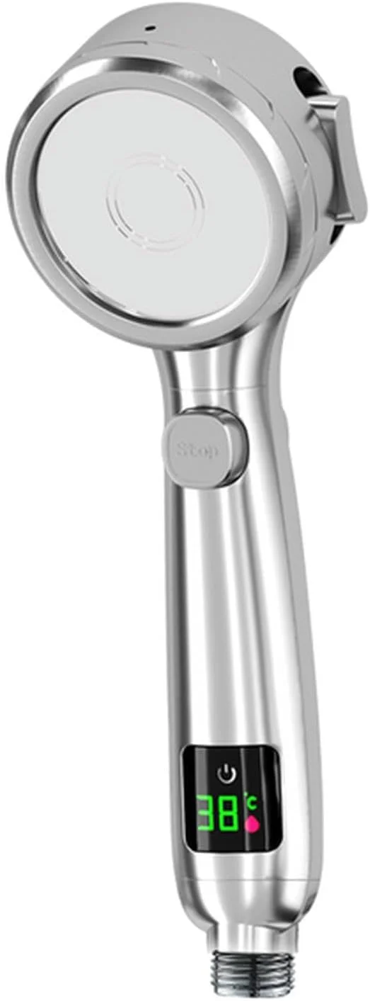 سردوش دستی حمام EVXOIJMS با قابلیت تنظیم فشار آب و نمایشگر دیجیتال دما