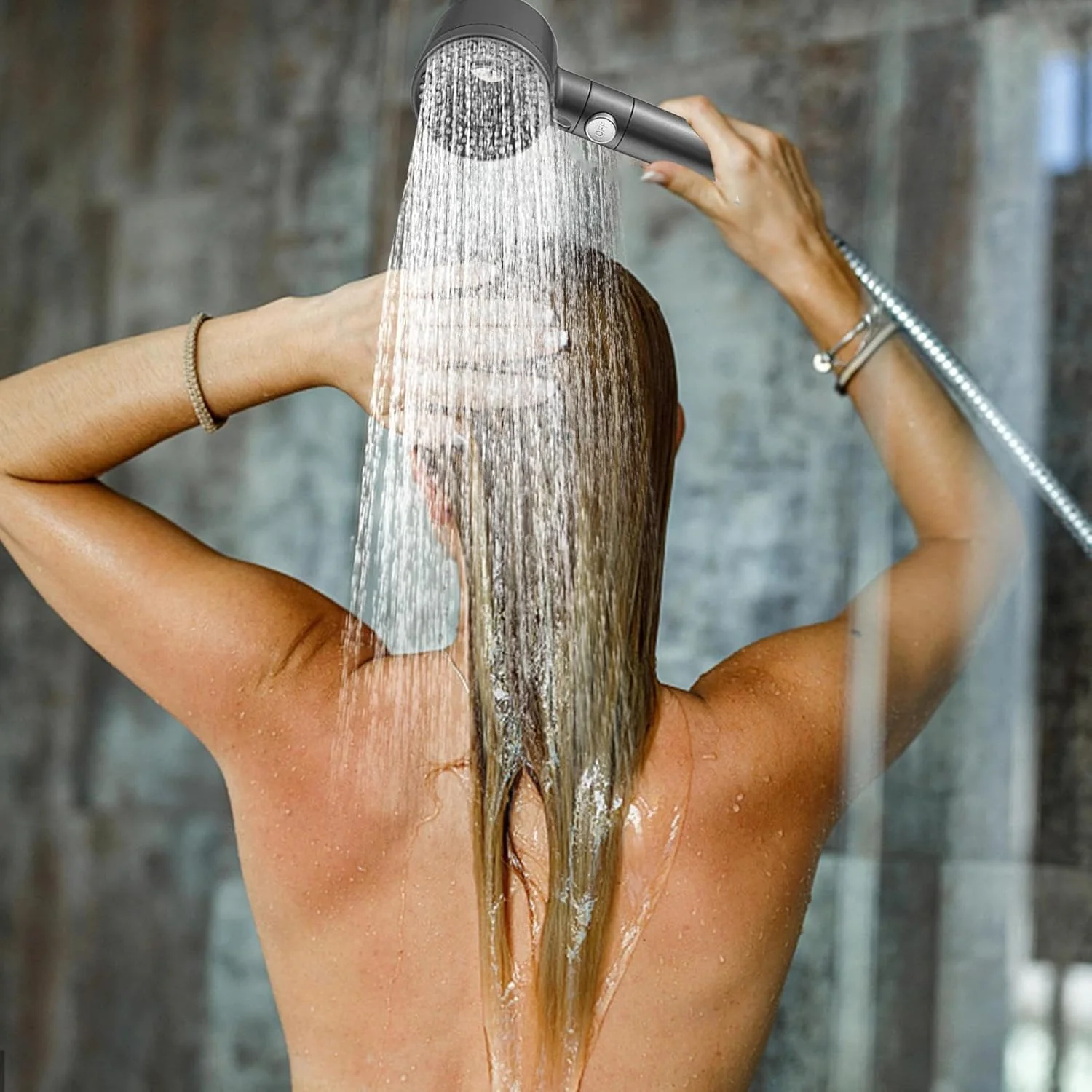 سردوش فیلتردار - سردوش تقویت کننده حمام با طراحی ارگونومیک برای حمام، خوابگاه، آپارتمان و خانه سردوش فیلتردار - سردوش تقویت کننده حمام با طراحی ارگونومیک برای حمام، خوابگاه، آپارتمان و خانه