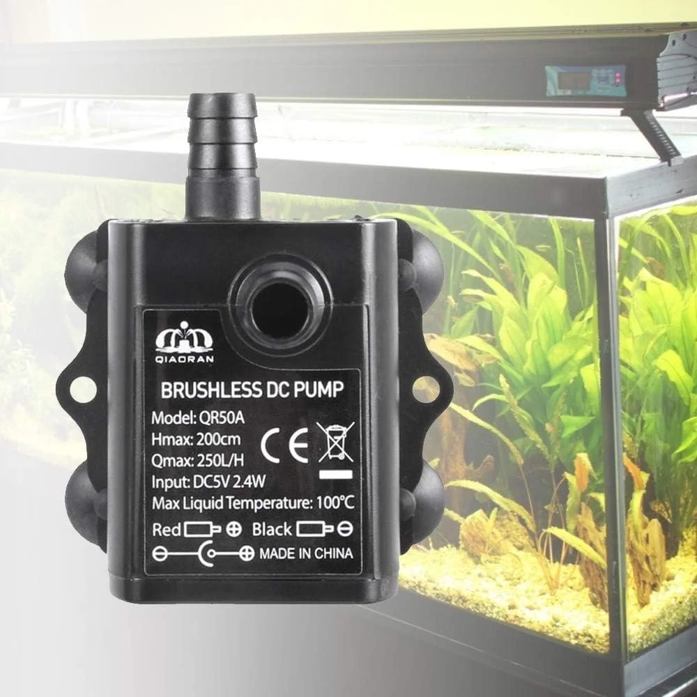 پمپ آب کوچک غوطه ور SYOSI با ظرفیت 250 لیتر در ساعت و ارتفاع عمودی 2 متر - پمپ چرخشی فوق العاده بی صدا برای آکواریوم، مخزن ماهی و فواره پمپ آب کوچک غوطه ور SYOSI با ظرفیت 250 لیتر در ساعت و ارتفاع عمودی 2 متر - پمپ چرخشی فوق العاده بی صدا برای آکواریوم، مخزن ماهی و فواره