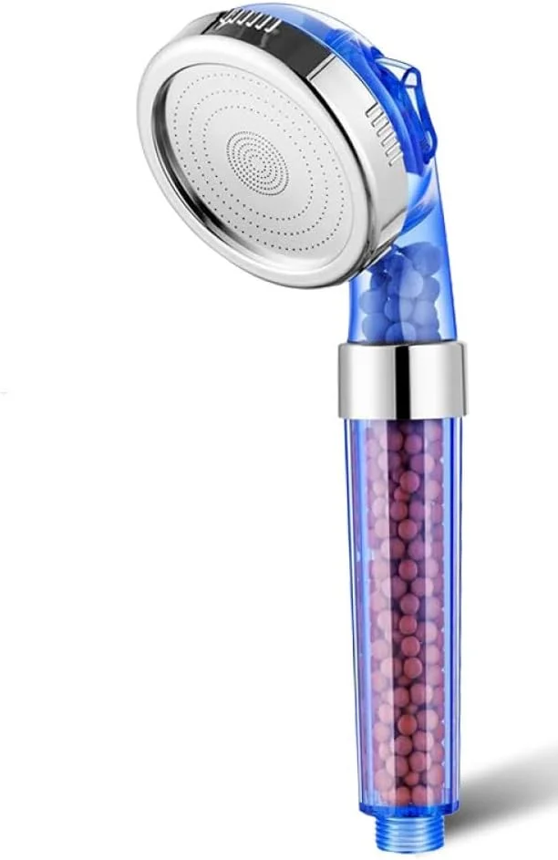 فیلتر دوش جتینگ قابل تنظیم 3 حالته، سر دوش دستی صرفه جویی در آب با فشار بالا، نازل دوش صرفه جویی در آب، آبی جدید، 1، 1 فیلتر دوش جتینگ قابل تنظیم 3 حالته، سر دوش دستی صرفه جویی در آب با فشار بالا، نازل دوش صرفه جویی در آب، آبی جدید، 1، 1