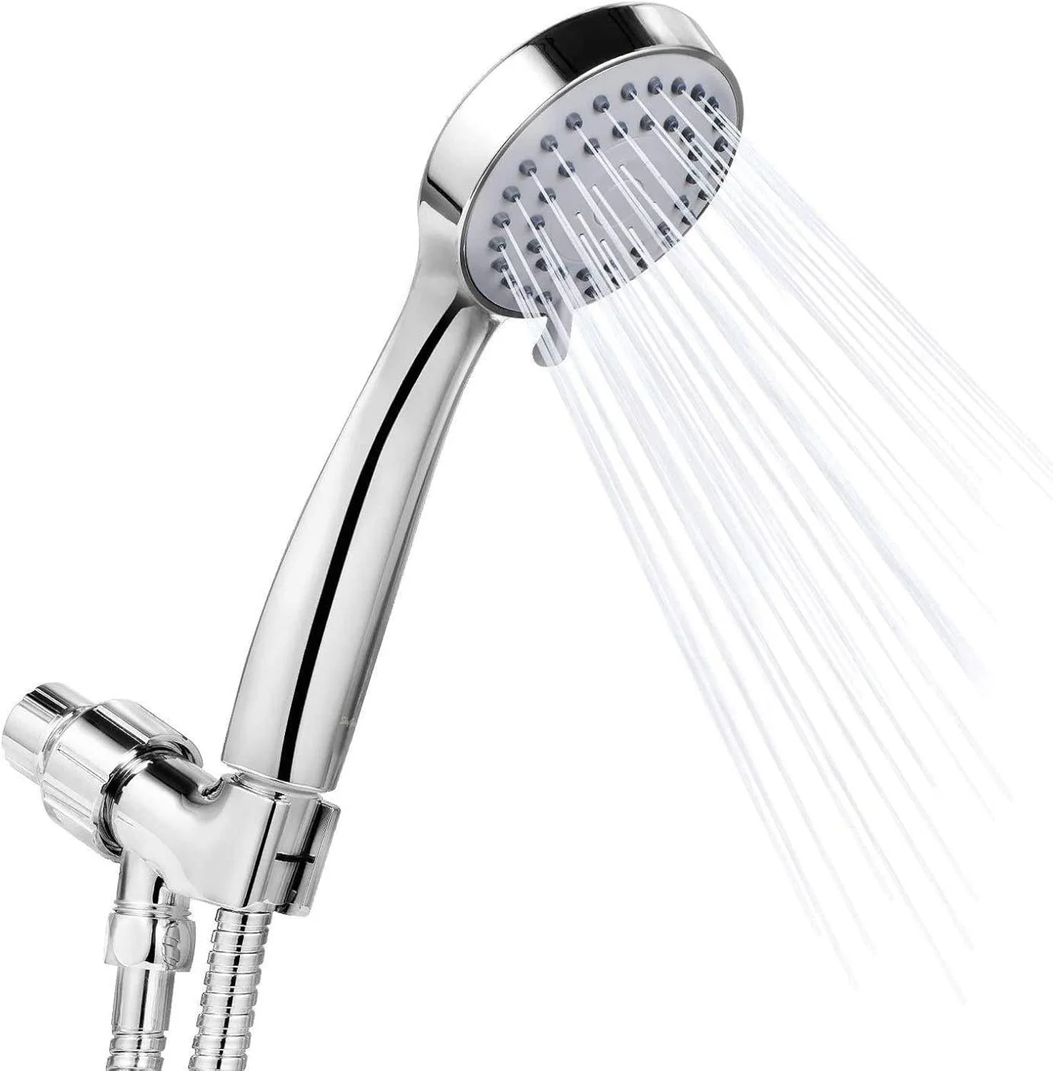 سردوش حمام سه حالته با اسپری دستی، سردوش دستی فشار قوی با شلنگ 150 سانتی متری و نگهدارنده سردوش، ست سردوش دستی کروم سردوش حمام سه حالته با اسپری دستی، سردوش دستی فشار قوی با شلنگ 150 سانتی متری و نگهدارنده سردوش، ست سردوش دستی کروم