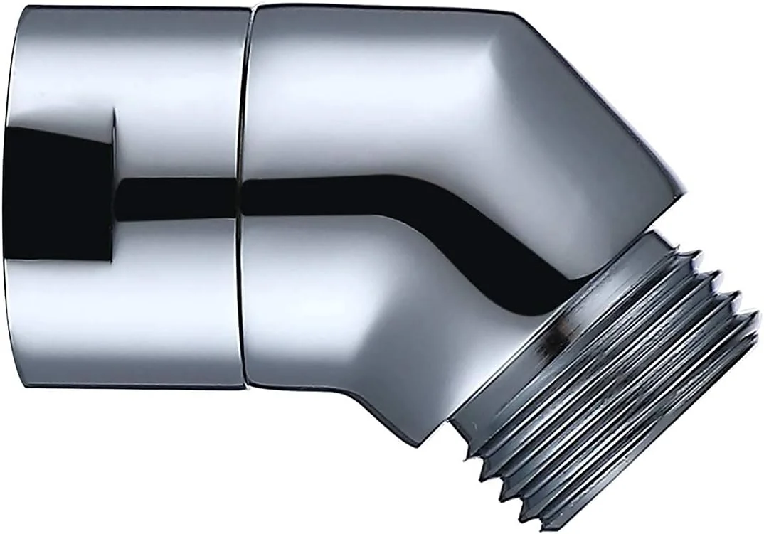 آداپتور دوش دستی کروم اندود 45 درجه