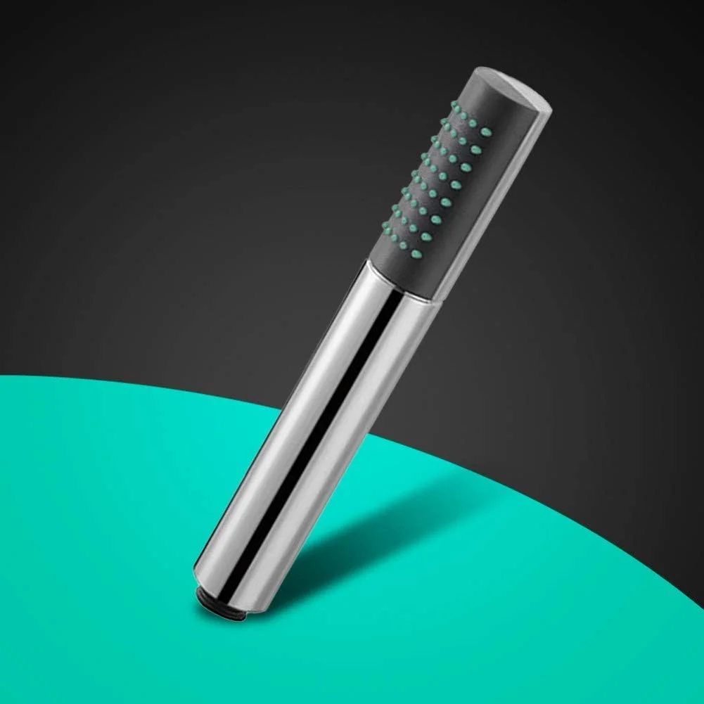 سردوش حمام GHQERTY، سردوش قابل تنظیم، لوازم جانبی حمام، سردوش دستی استوانه ای، لوازم حمام، پلاستیکی کروم، نوع پشتیبانی ثابت، صرفه جویی در مصرف آب