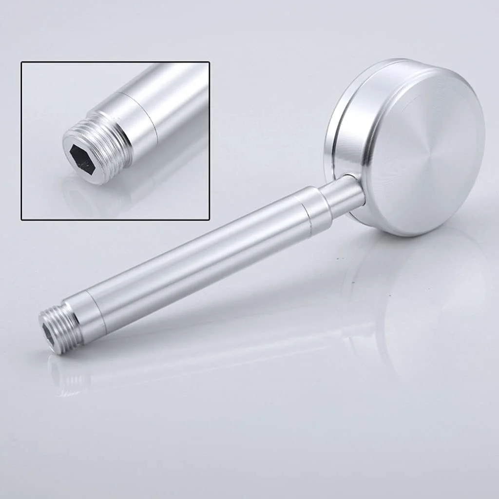 سردوش دستی GRFIT، سردوش آلومینیومی فشرده حمام، سردوش دستی 8.66 اینچی با رابط جهانی، قابل جدا شدن و شستشو (رنگ: D، سایز: 1)