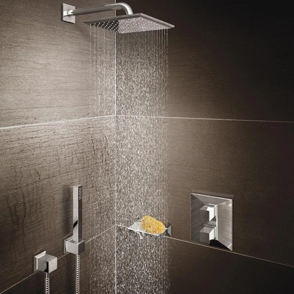 ست دوش دستی GROHE 27703000 مدل Euphoria Cube Stick | تک حالته