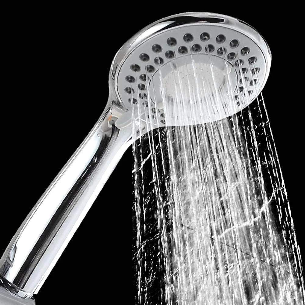 دوش دستی Guomipai، سردوش حمام، نصب دیواری، 3 حالت، پلاستیک ABS کروم، صرفه جویی در آب، سردوش گرد دستی، مجموعه نگهدارنده دوش دستی Guomipai، سردوش حمام، نصب دیواری، 3 حالت، پلاستیک ABS کروم، صرفه جویی در آب، سردوش گرد دستی، مجموعه نگهدارنده