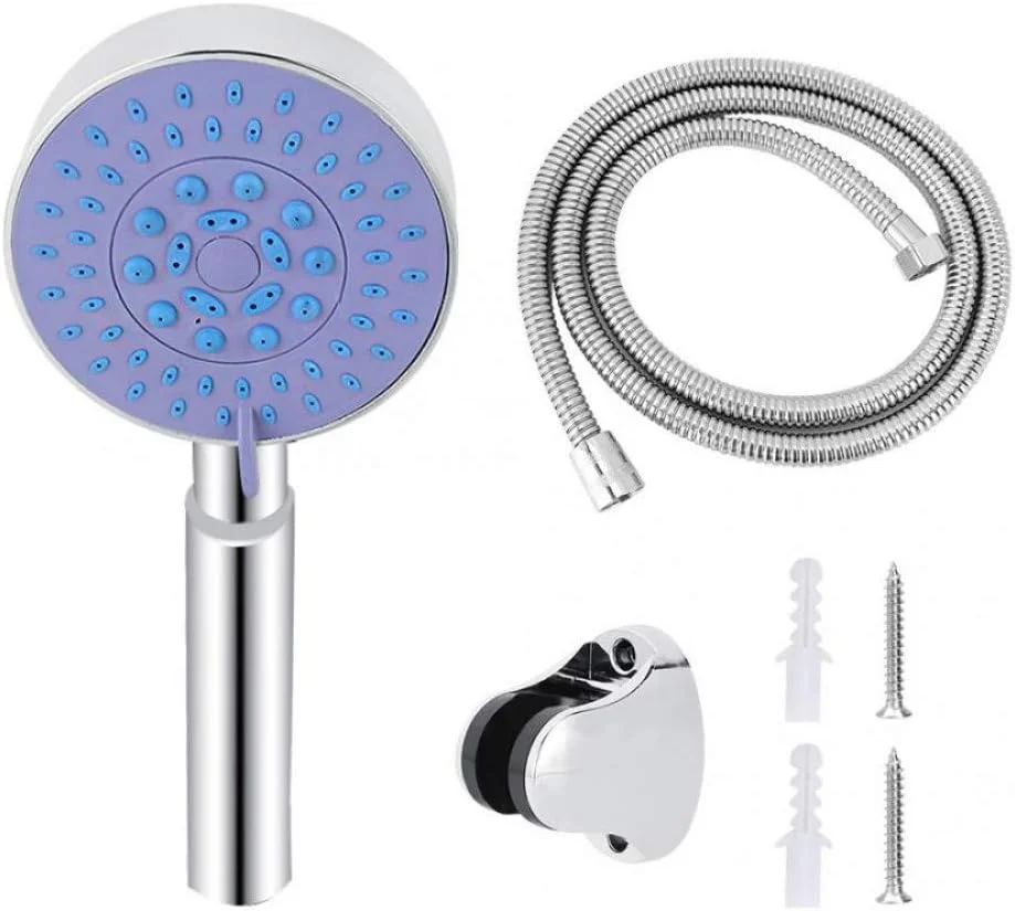 نازل اتصالات حمام Guomipai، ست سر دوش دستی، کیت شلنگ و براکت دوش حمام خانگی، سردوش های دستی نازل اتصالات حمام Guomipai، ست سر دوش دستی، کیت شلنگ و براکت دوش حمام خانگی، سردوش های دستی