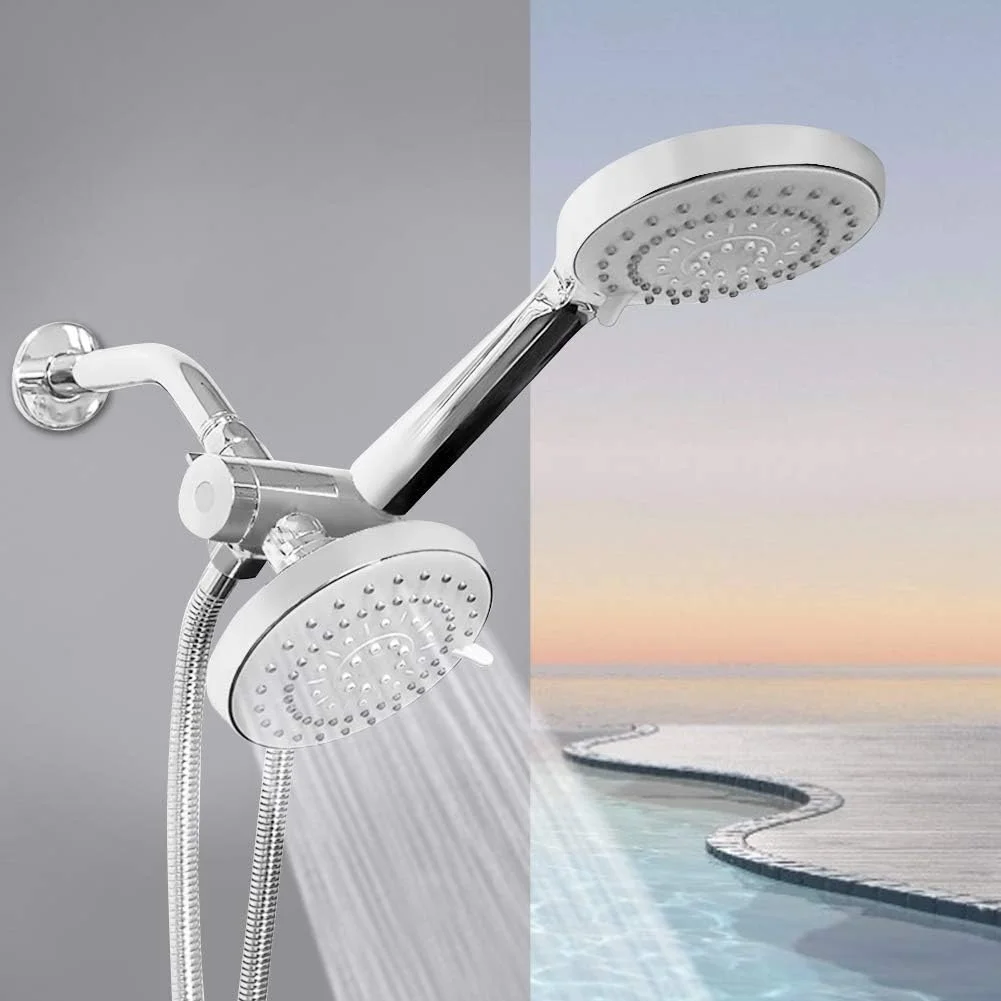 مجموعه دوش دو سر فشار قوی Guomipai با ۵ عملکرد و سردوش دستی