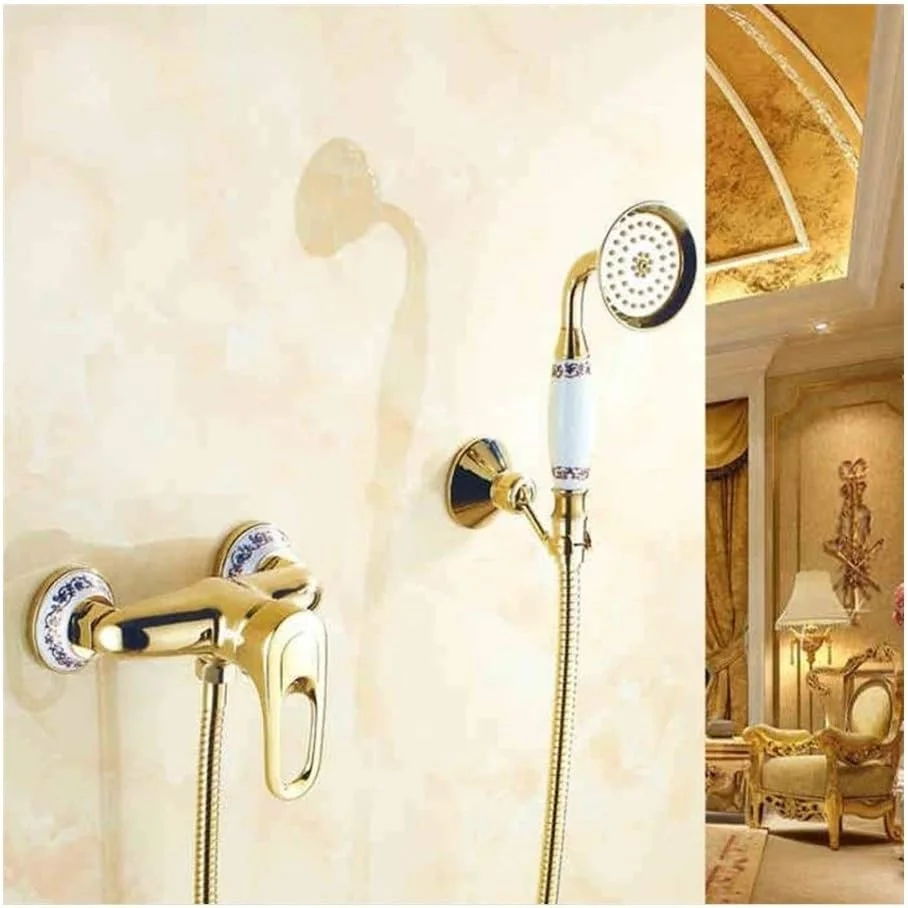 ست دوش حمام Guomipai، ست دوش دستی، ست دوش حمام دیواری، سردوش حمام قابل تنظیم دمای آب