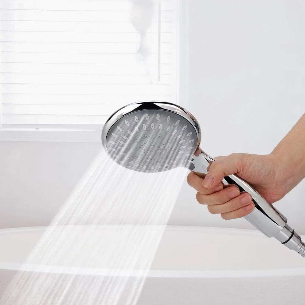 مجموعه سر دوش حمام پلاستیکی توکار Guomipai، شامل دوش دستی و سر دوش مجموعه سر دوش حمام پلاستیکی توکار Guomipai، شامل دوش دستی و سر دوش