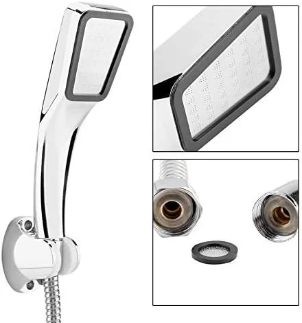 سردوش کروم با 300 سوراخ، سبک وزن، بادوام و صرفه جویی در آب، سردوش دستی، لوازم جانبی حمام