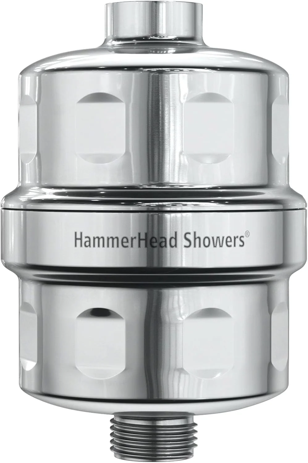 فیلتر دوش تمام فلزی HammerHead Showers® - فیلترهای دوش فشار قوی جهانی برای حذف مواد شیمیایی سمی - فیلتر دوش KDF، هدف قرار دادن کلر و فلزات سنگین - فیلتر سر دوش