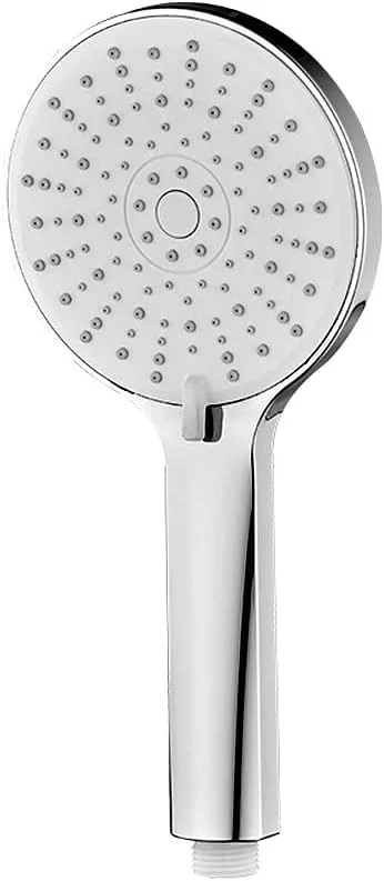 دوش دستی، دوش پنل بزرگ 4.7 اینچی، دوش دستی صرفه جویی در آب، 5 حالت قابل تنظیم آب، با براکت و شلنگ بدون نیاز به سوراخکاری