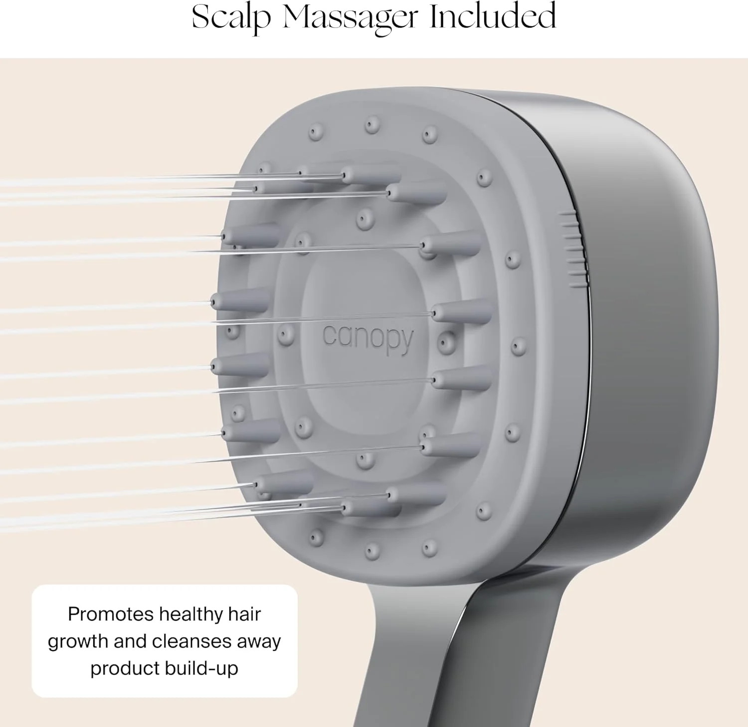 سردوش دستی کروم براق