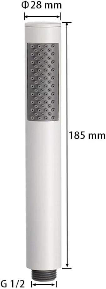 سری دوش دستی مشکی لوازم جانبی حمام استیل ضد زنگ فشار قوی صرفه جویی در آب دوش دستی حمام چند رنگ، مشکی 3 تکه